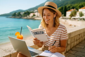 academia-ingles-sabadell-chica-playa-libro-ingles