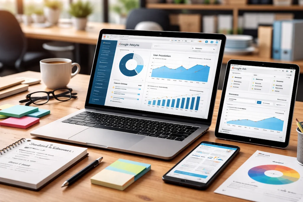 acadèmia-anglès-sabadell-pc-tablet-movil-notes-cafe